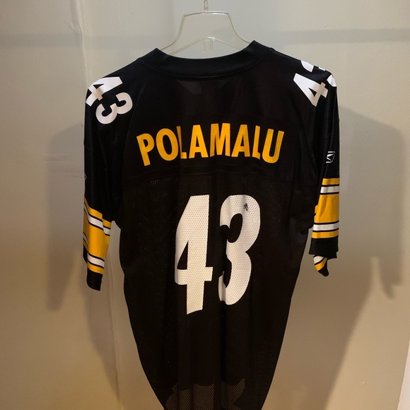 Pittsburgh Steelers Troy Polamalu Jersey - Picture 2 of 2